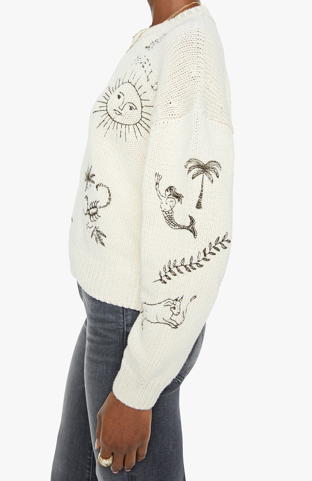 THE DRAWING IN THE SAND SWEATER