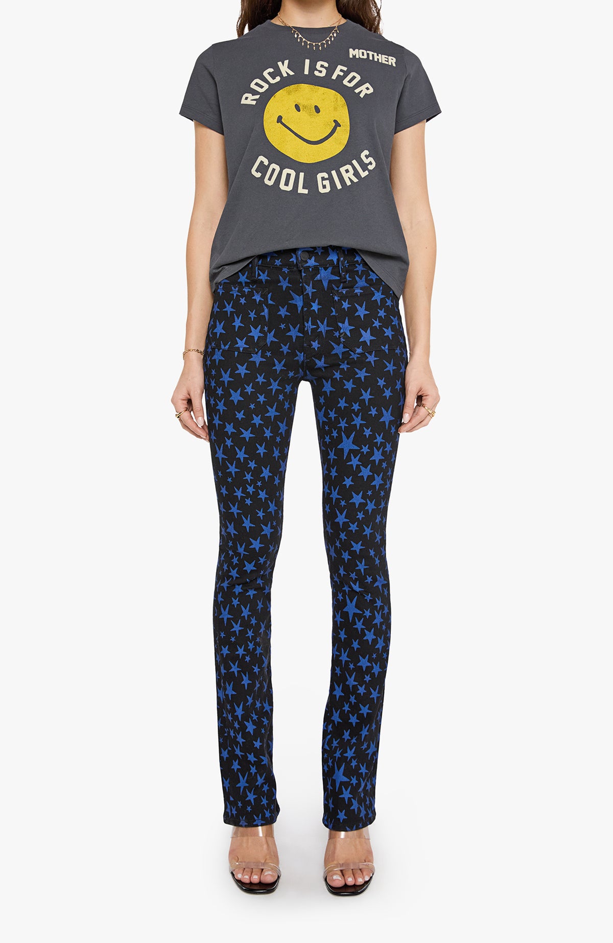 THE BOXY GOODIE GOODIE | ROCK IS FOR COOL GIRLS T-SHIRT