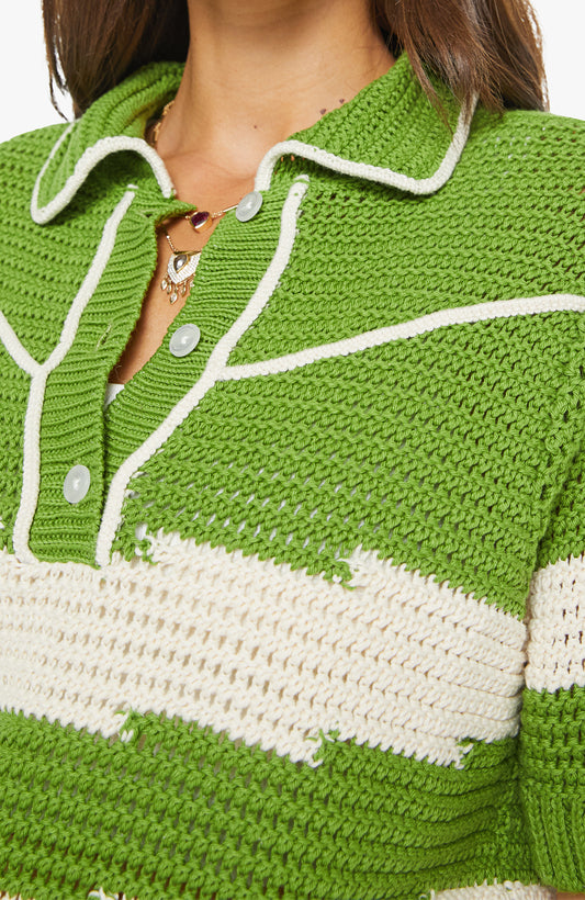 THE S/S RAQUETTE | COWBOYS IN INDIA POLO TOP