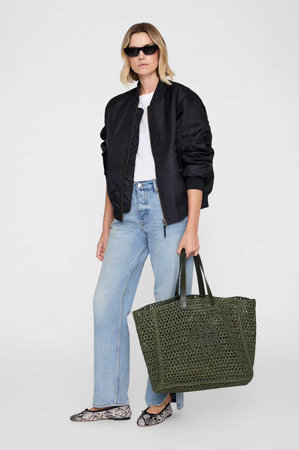 LARGE RIO TOTE - OLIVE