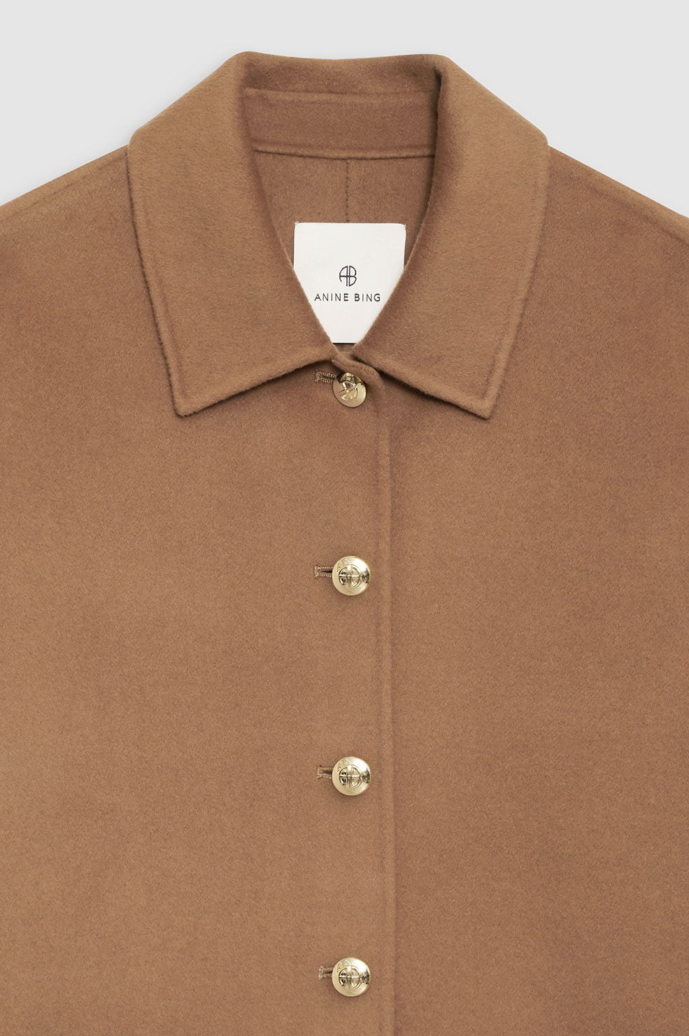 LUCA JACKET - CAMEL CASHMERE BLEND