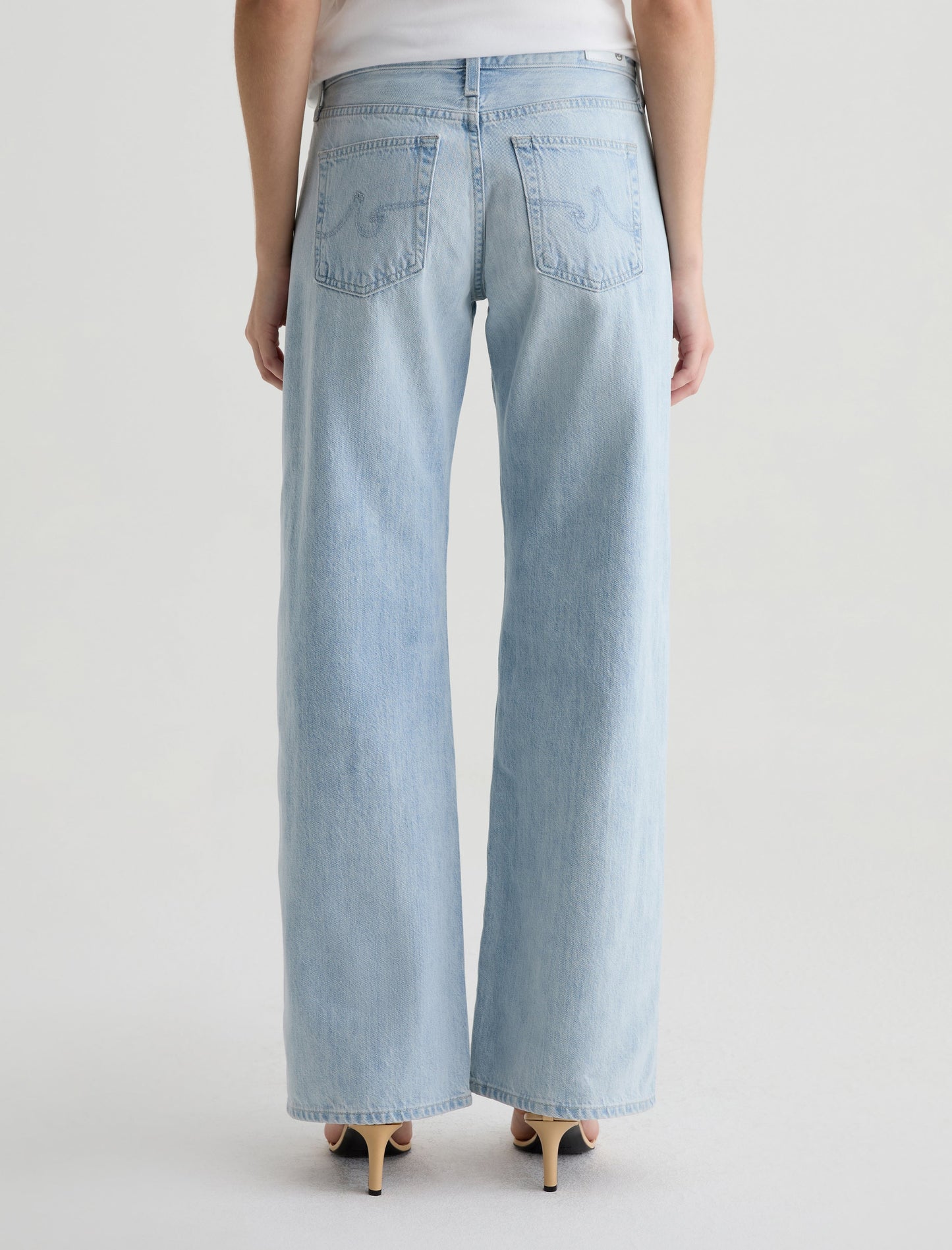 ADRIA SUNFADED LOW RISE JEANS