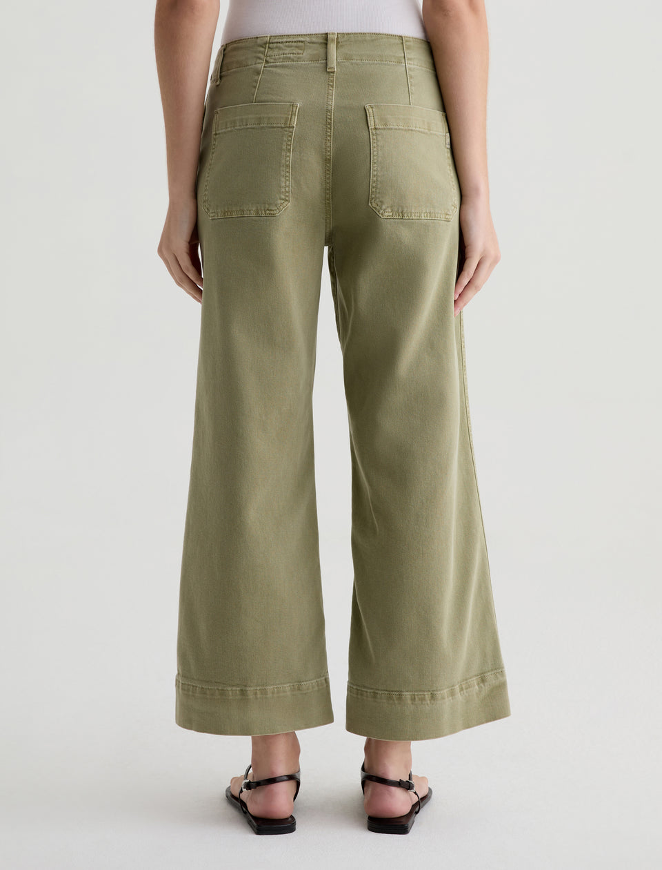 NATASHA MID RISE WIDE LEG CROP JEAN