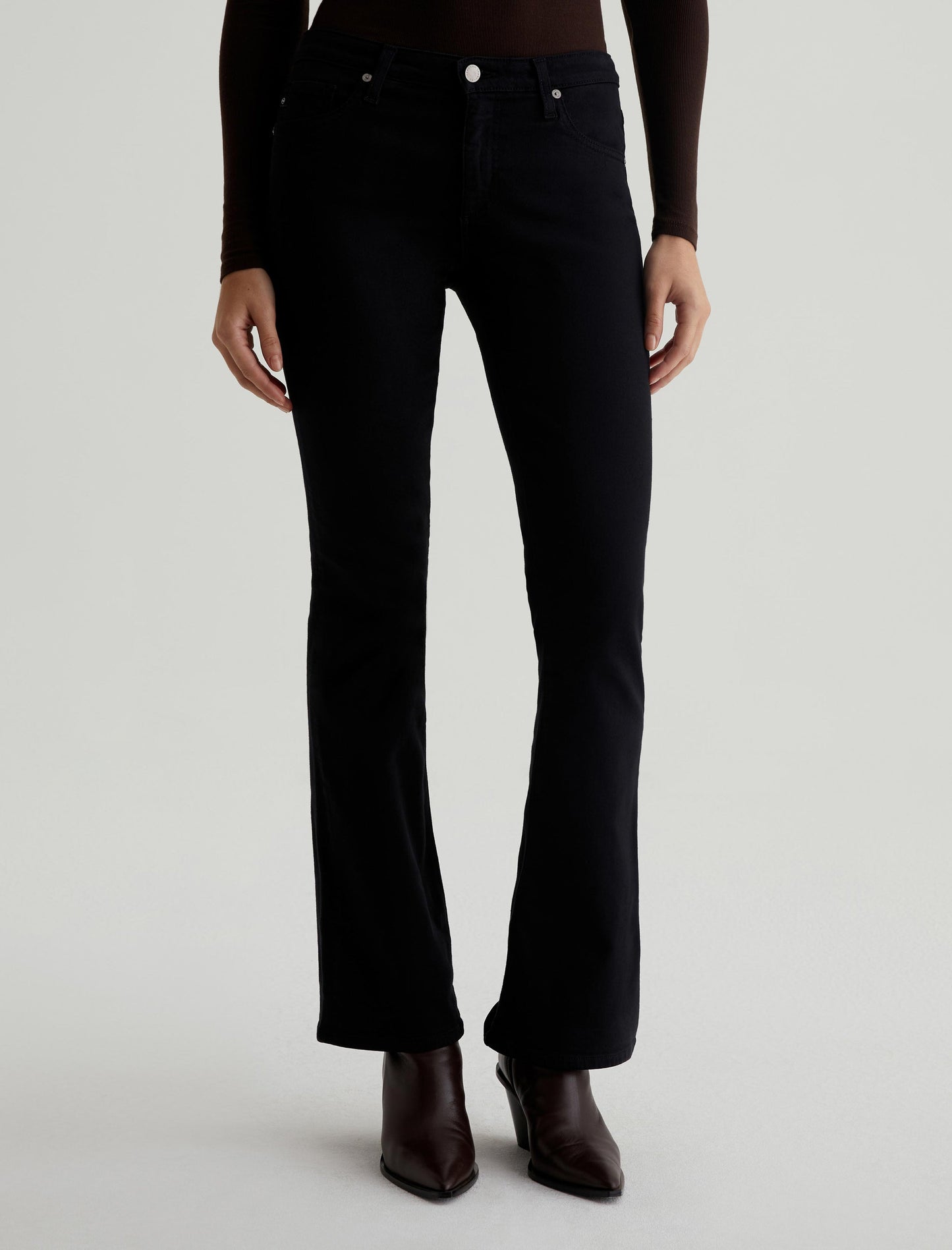 ANGEL JEANS IN SUPER BLACK