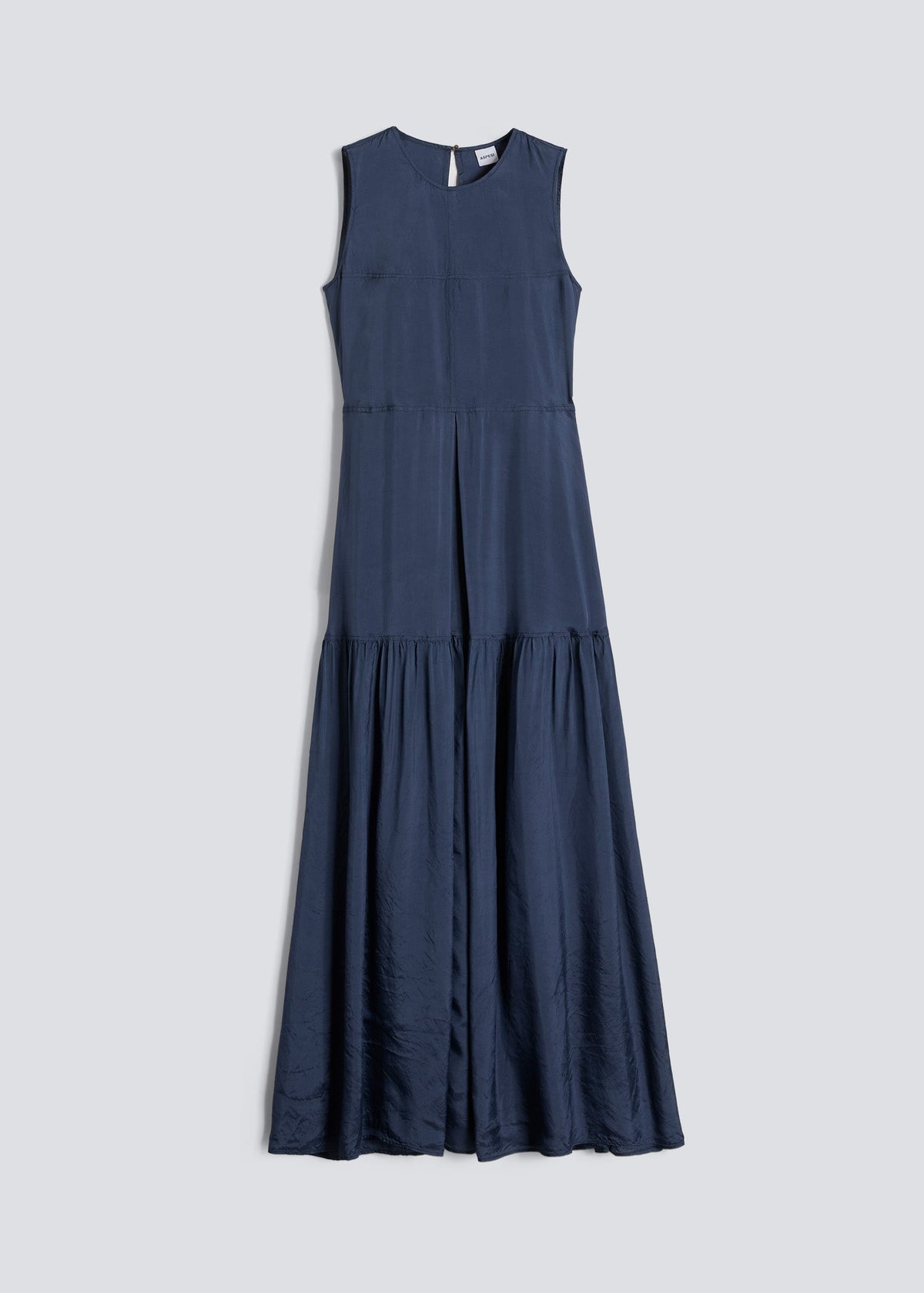 Sleeveless Maxi Dress With Inverted Pleat Mod. 2974 by ASPESI - view 1