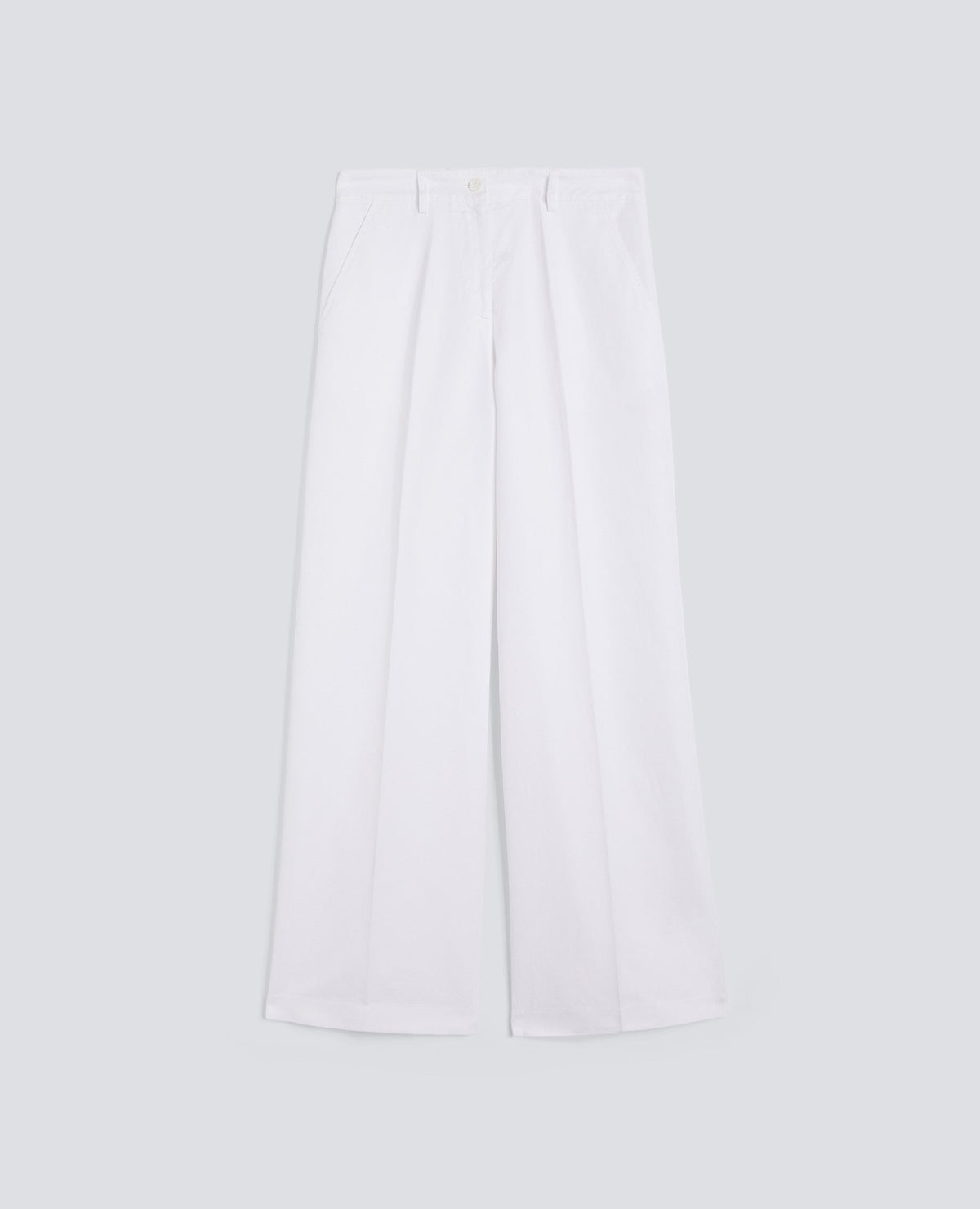 Cotton & Linen Gabardine Trousers Mod. 0188 by ASPESI - view 4