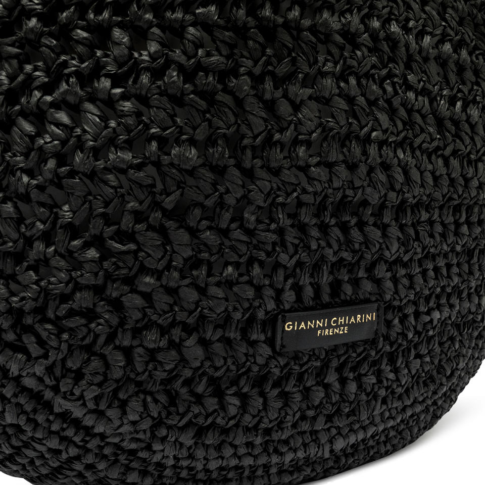 Nefeli Bag In Nero by Gianni Chiarini at MOYA