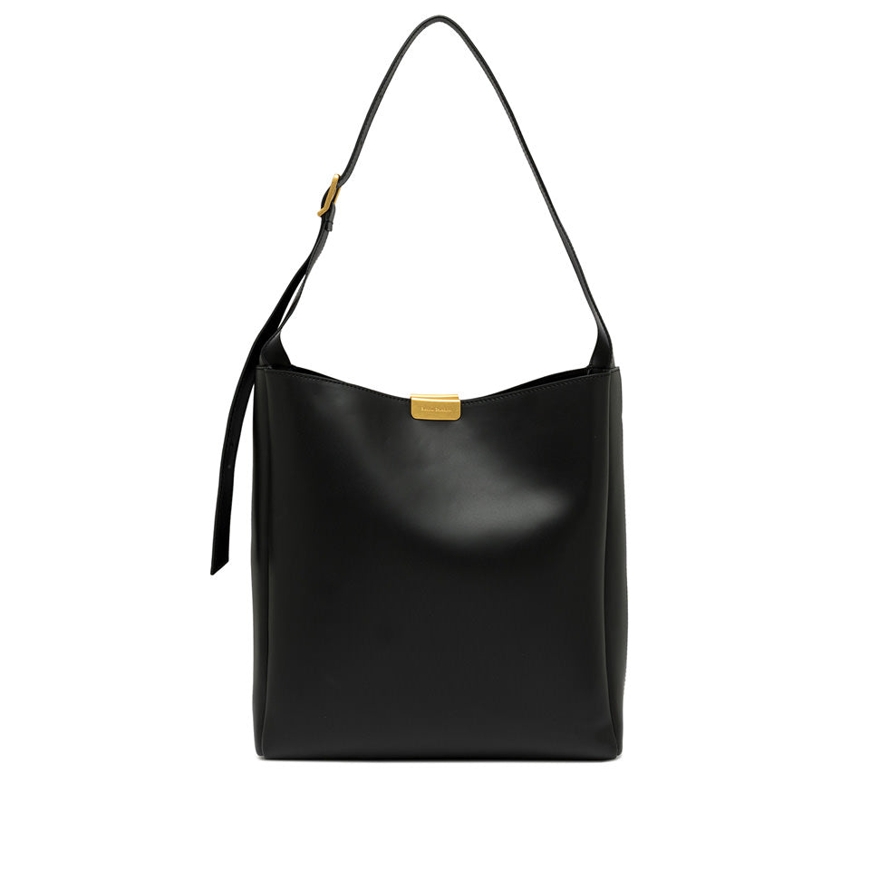 Jo Shoulder Bag W Metal Closure Bag Nero by Gianni Chiarini - exclusive to MOYA