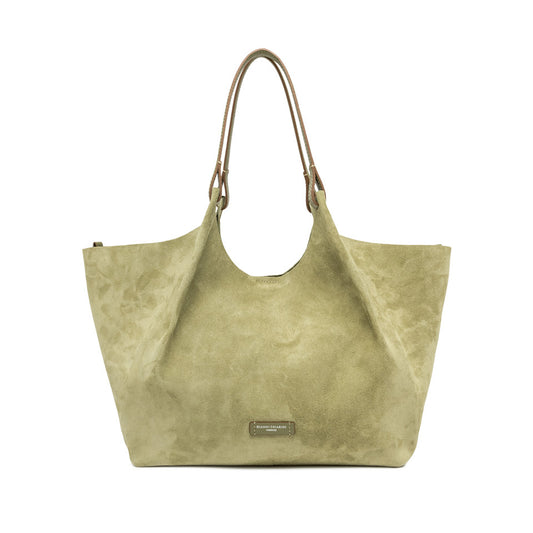 DUA SUEDE BAG WILLOW LARGE
