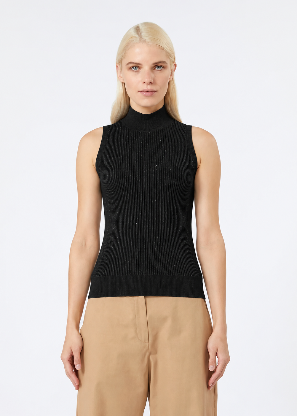 Campos Silk & Wool Knit In Black by Max Mara - view 1