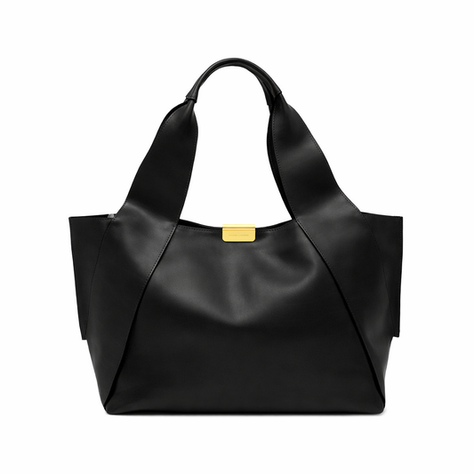 VIVI LEATHER BAG NERO