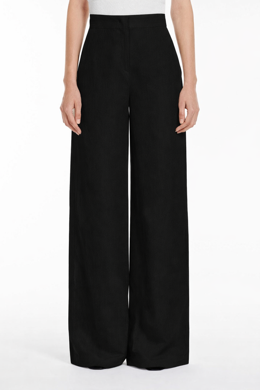 GARY HIGH WAISTED TROUSERS W FLOWING LEG