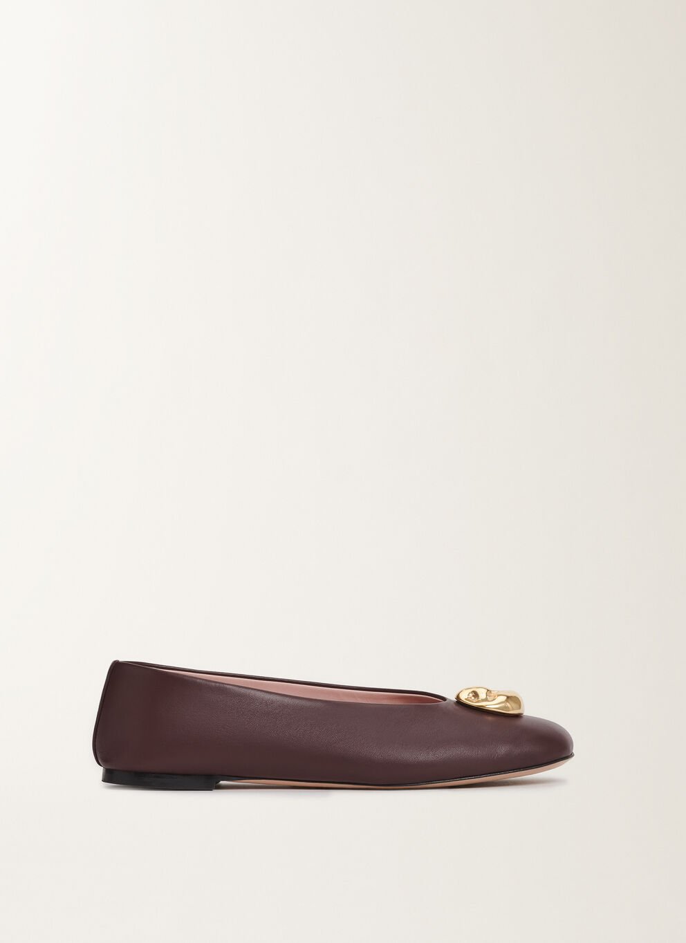 BALLET FLAT W GOLD NUGGET