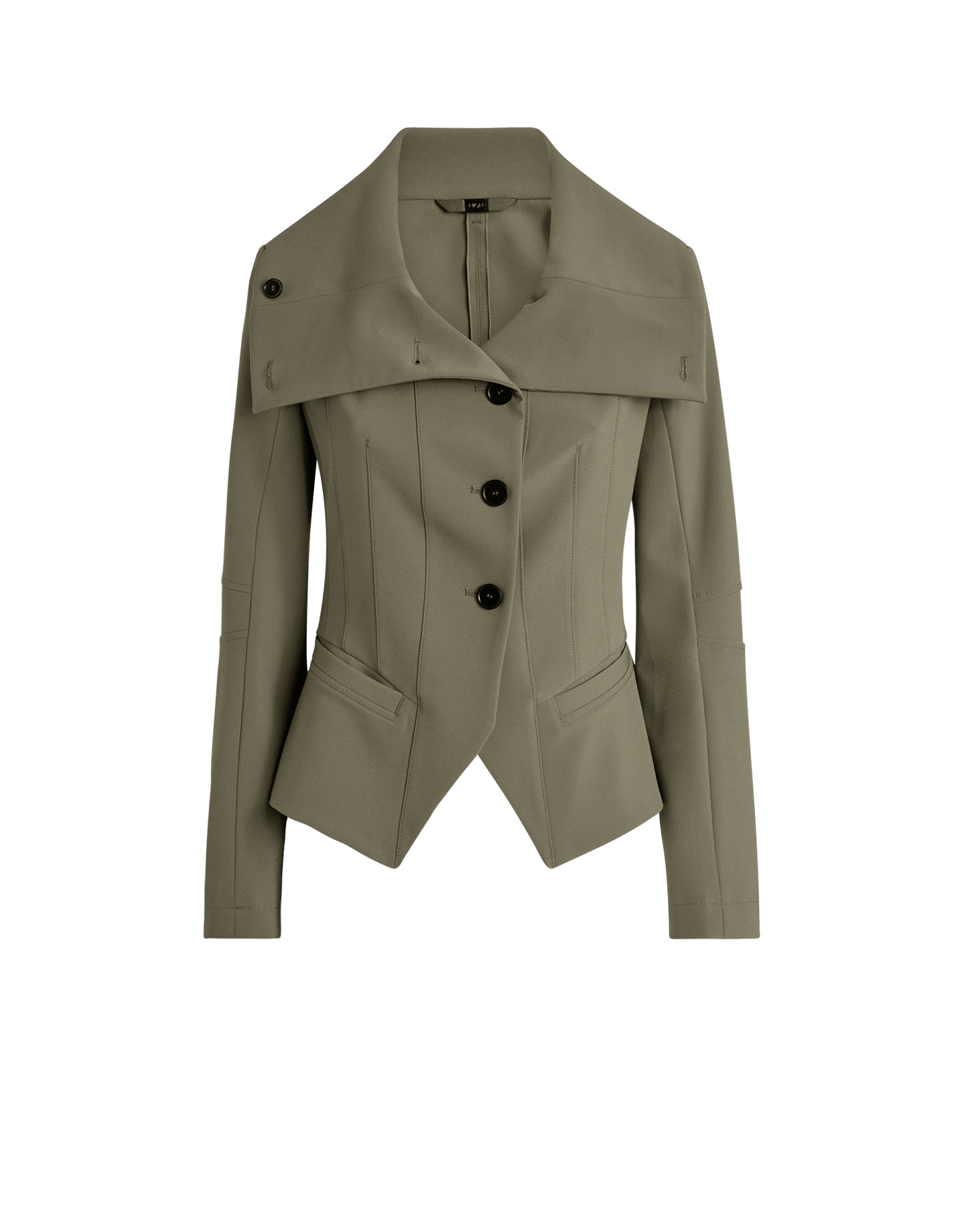 SCRUNCH CADY CREPE JACKET