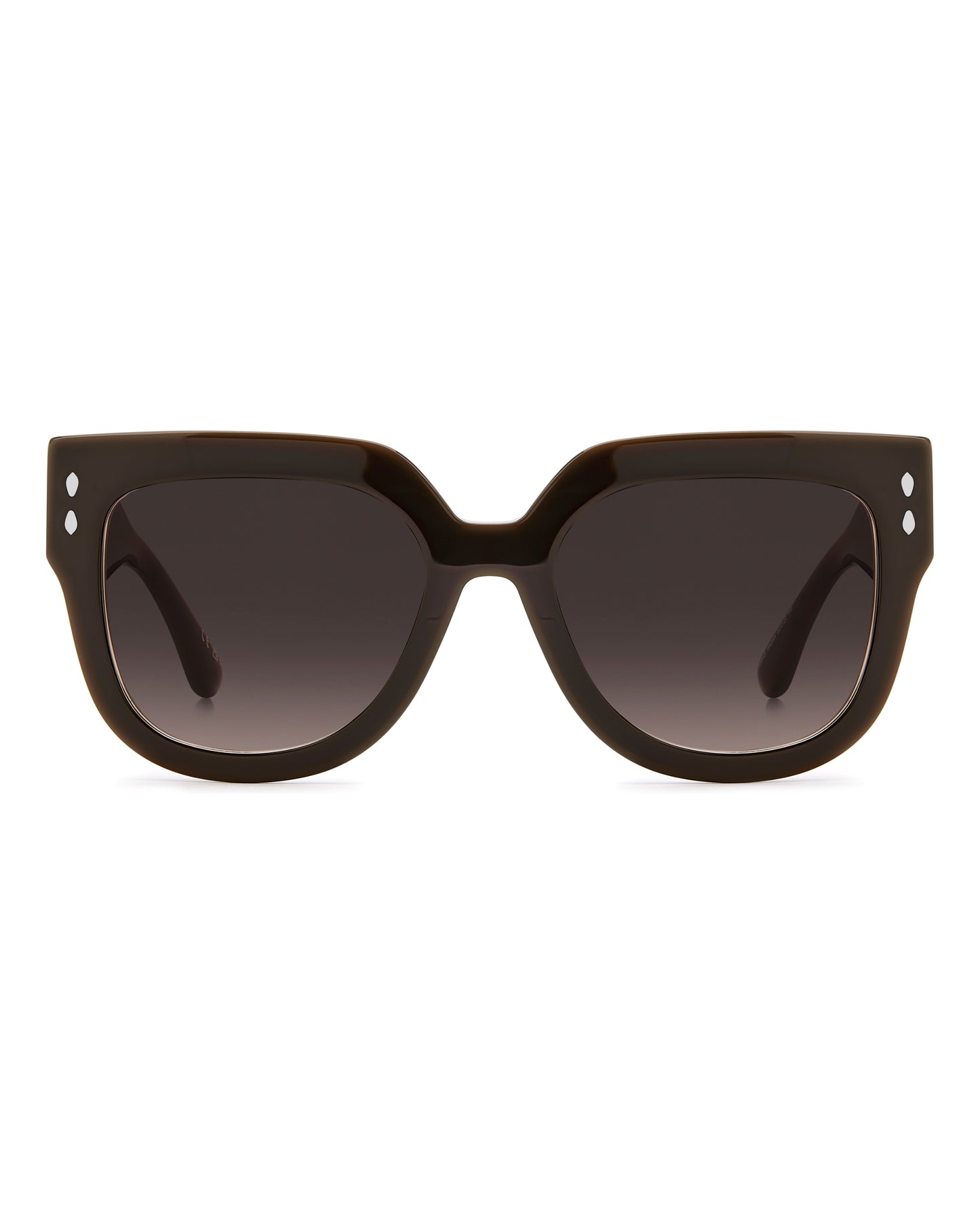 ROUND CLASSIC CHOCOLATE SUNGLASSES