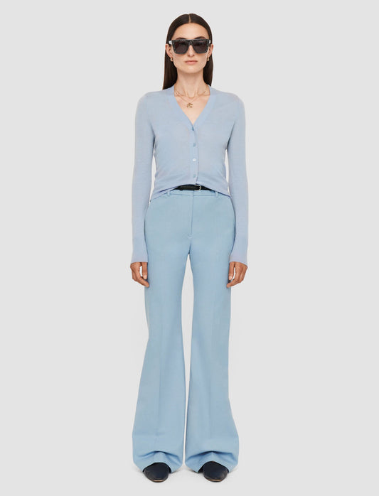 CASHAIR V-NECK CARDIGAN FADED SKY