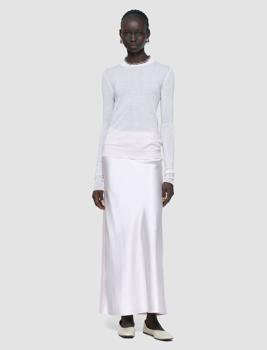 CASHAIR ROUND NECK L/SLEEVE KNIT