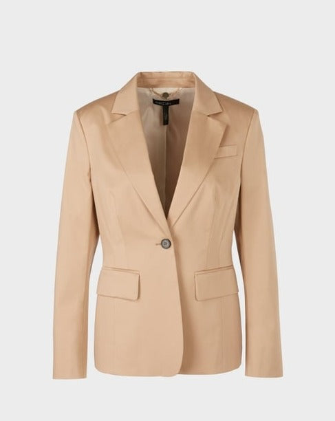 LINED COTTON BLAZER
