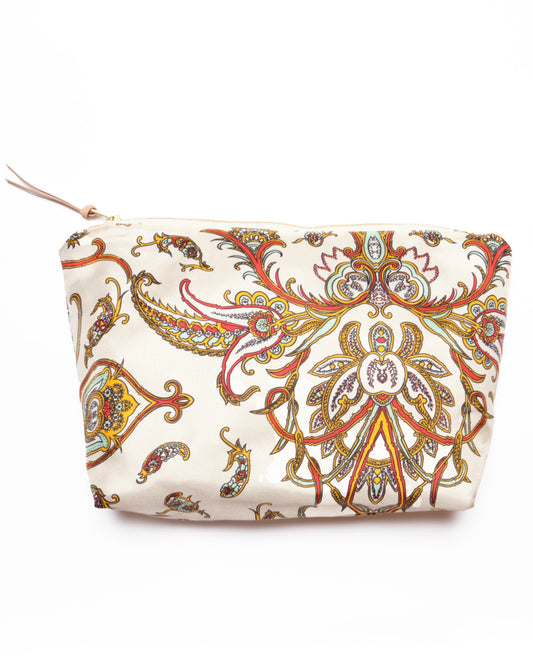 PANIER AJOURE BASKET BAG & SILK POUCH