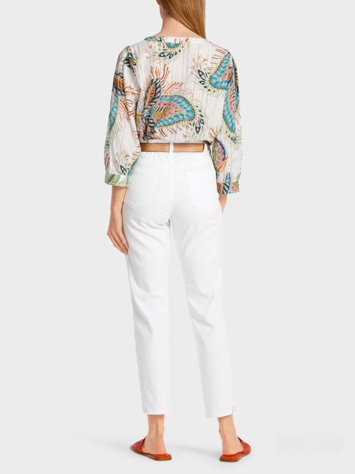 SILEA SLIM FIT WHITE JEAN