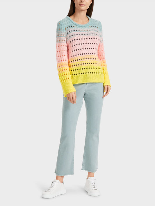 BRIGHT STRIPE SWEATER