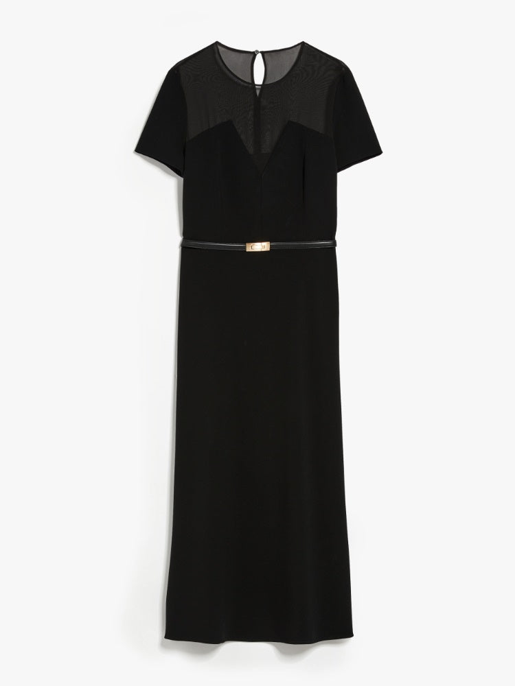 ASTURIE CADY DRESS W GEORGETTE INSERTS