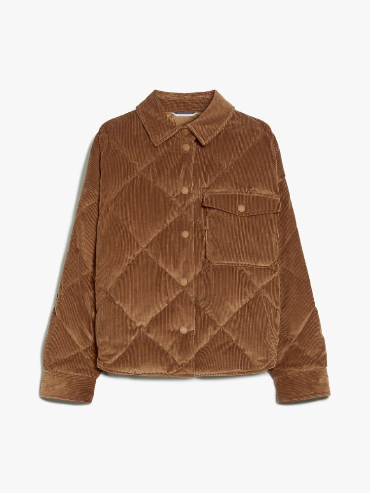 MEANA WATER REPELLENT VELVET PADDED JACKET