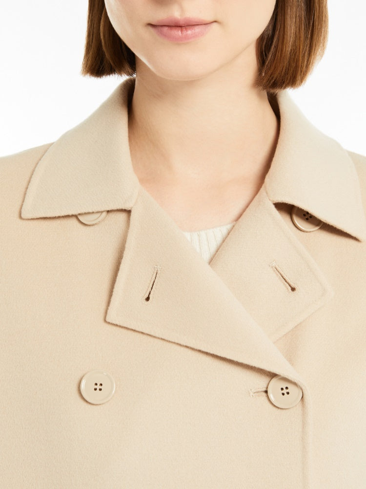 Avenue Double Breasted Wool Coat at MOYA - view 5