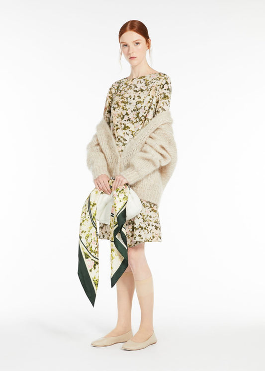 HAMBURG SILK CREPE DRESS