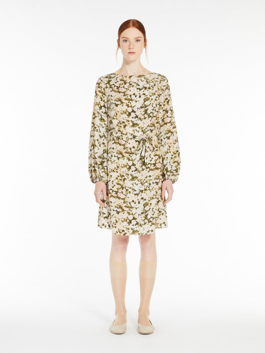 HAMBURG SILK CREPE DRESS