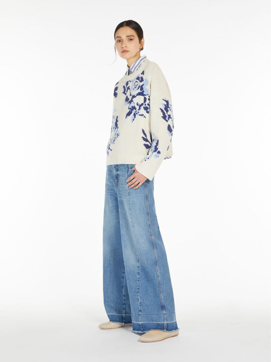 FABIAN PATTERNED COTTON JUMPER