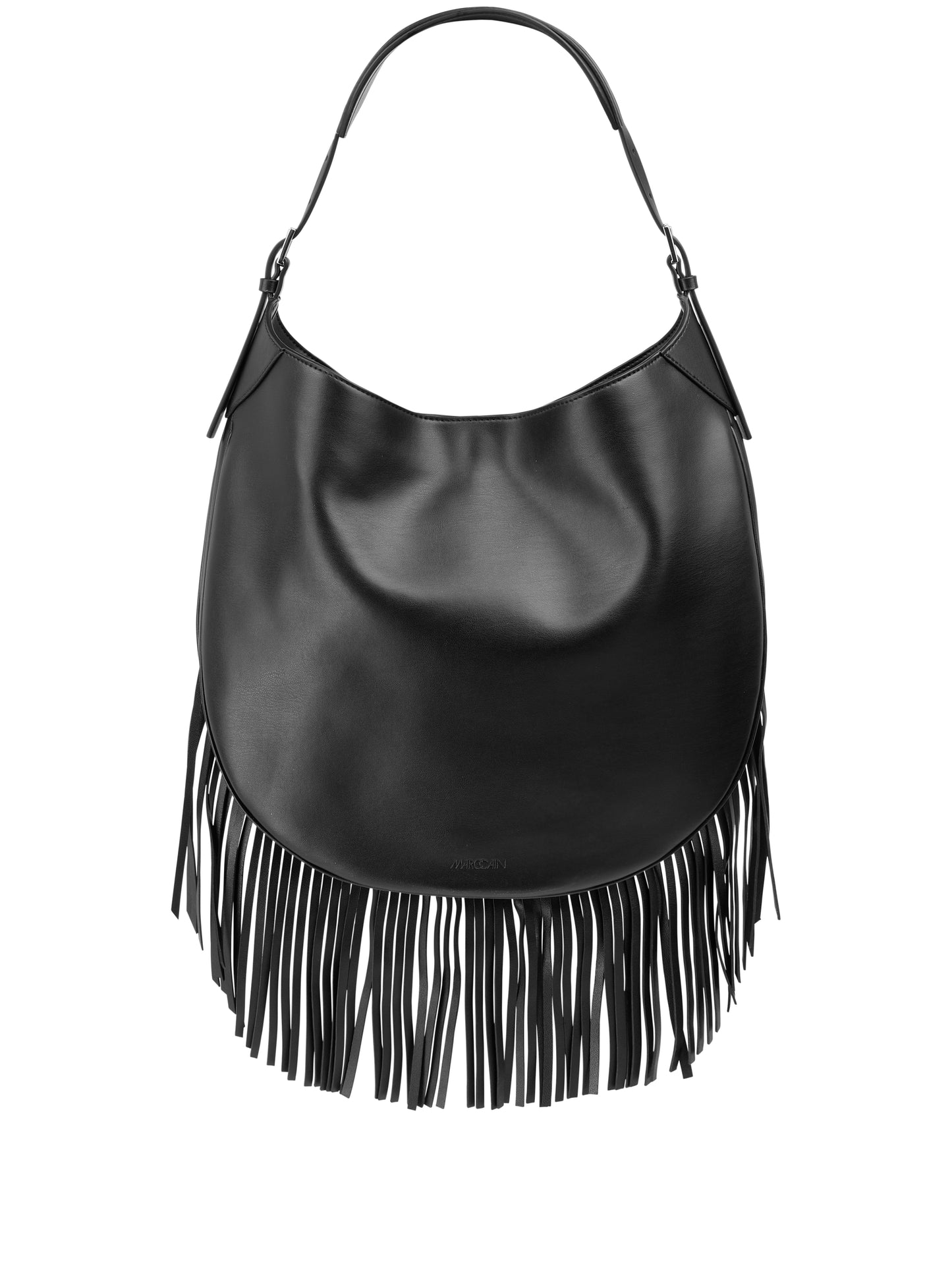 HOBO HANDBAG WITH FRINGING