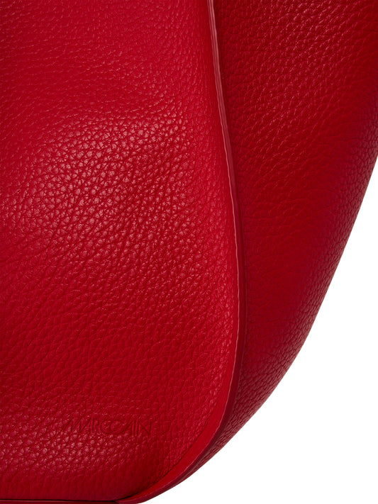 DOUBLE HANDLE SHOPPER BAG RED