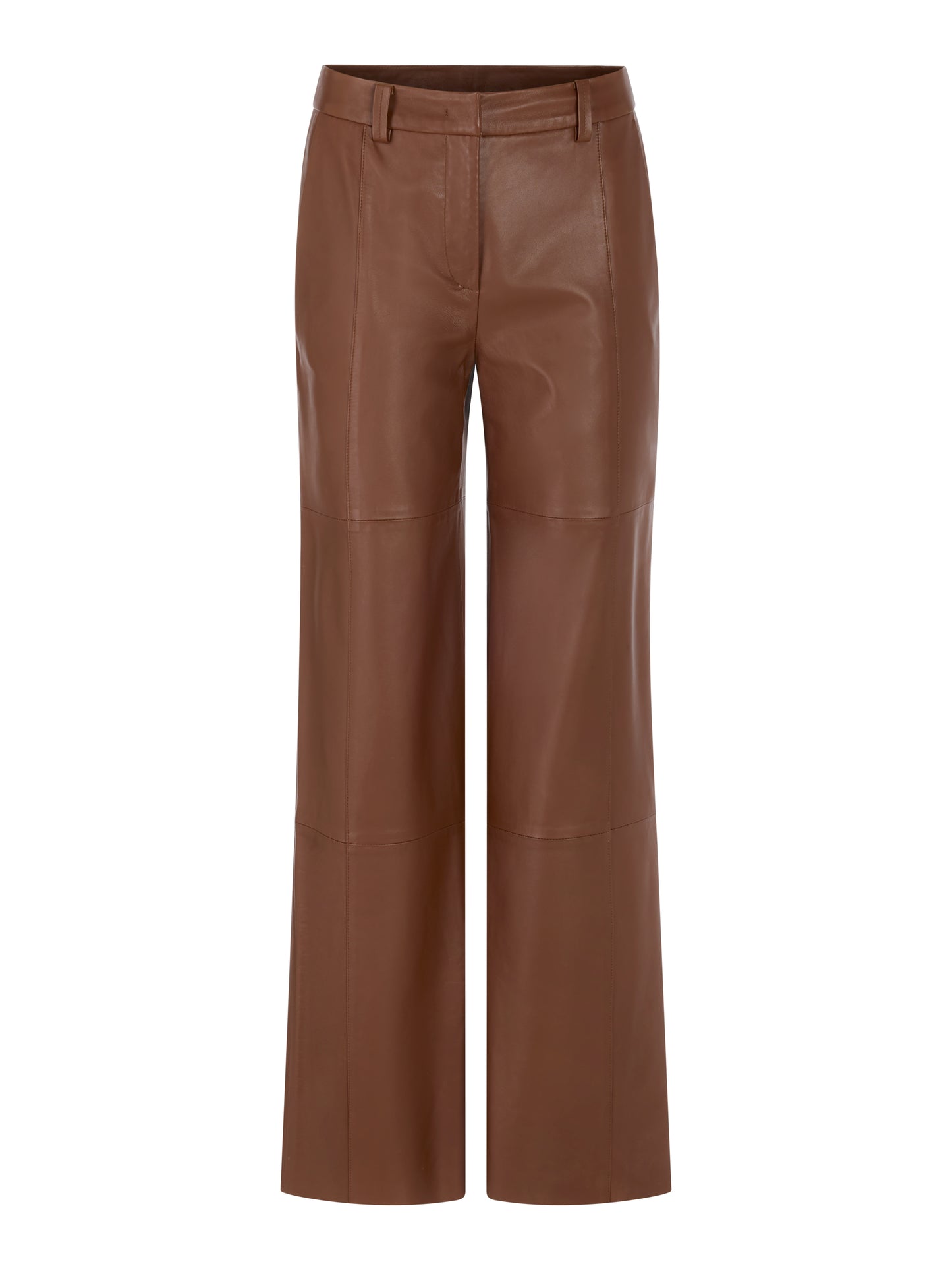 WARRI WIDE LEG LEATHER PANTS