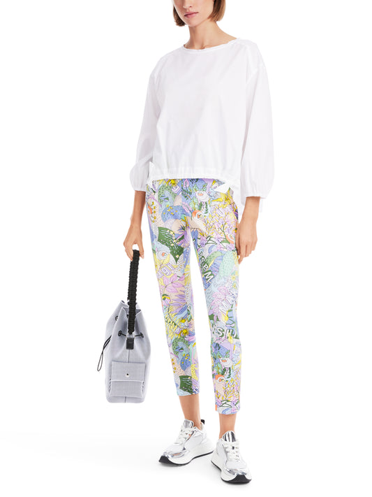 RETHINK CASUAL BLOUSE W ELASTICATED WAIST