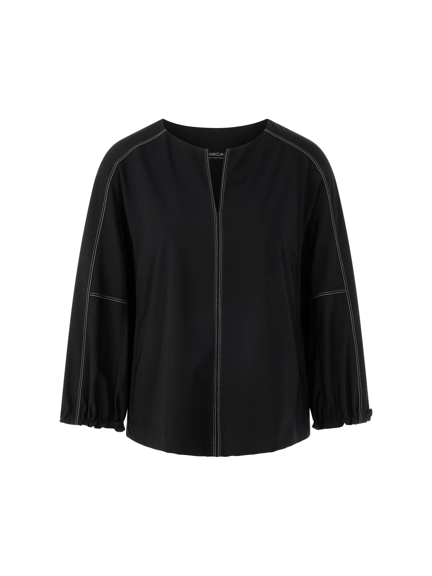 LOOSE FITTING LEISURE BLOUSE BLACK