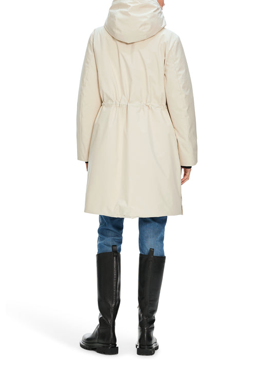 DOWN COAT W HOOD MIDI LENGTH