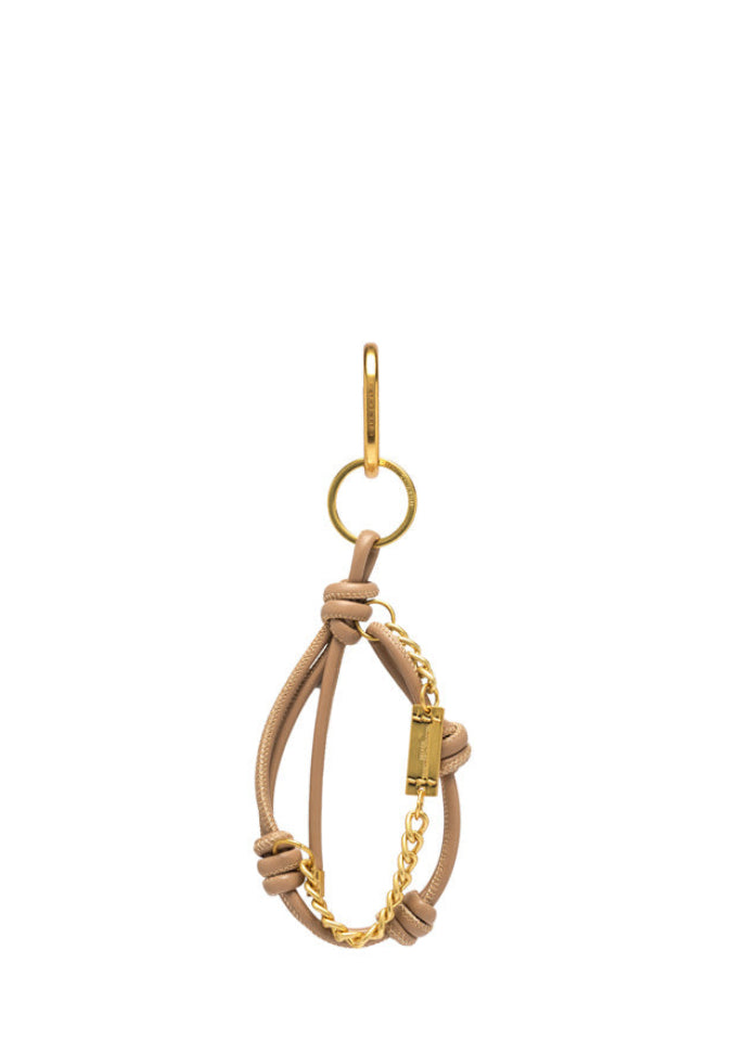 Charm Knotty Chain Key Chain Clay by Gianni Chiarini at MOYA - view 1