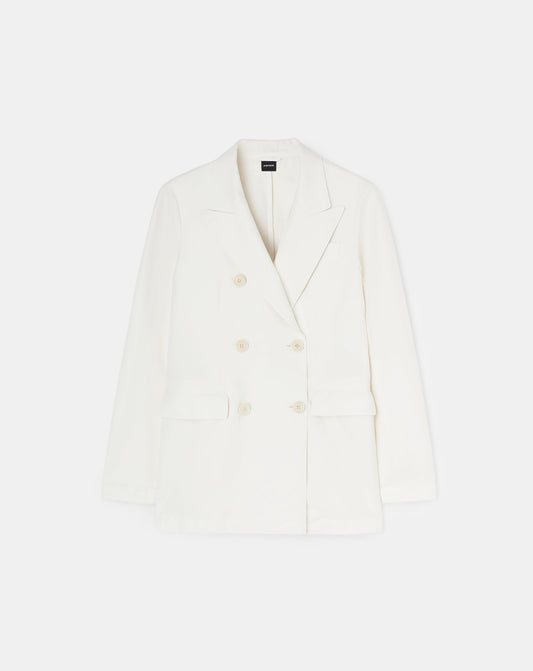 Double Breasted Gabardine Jacket