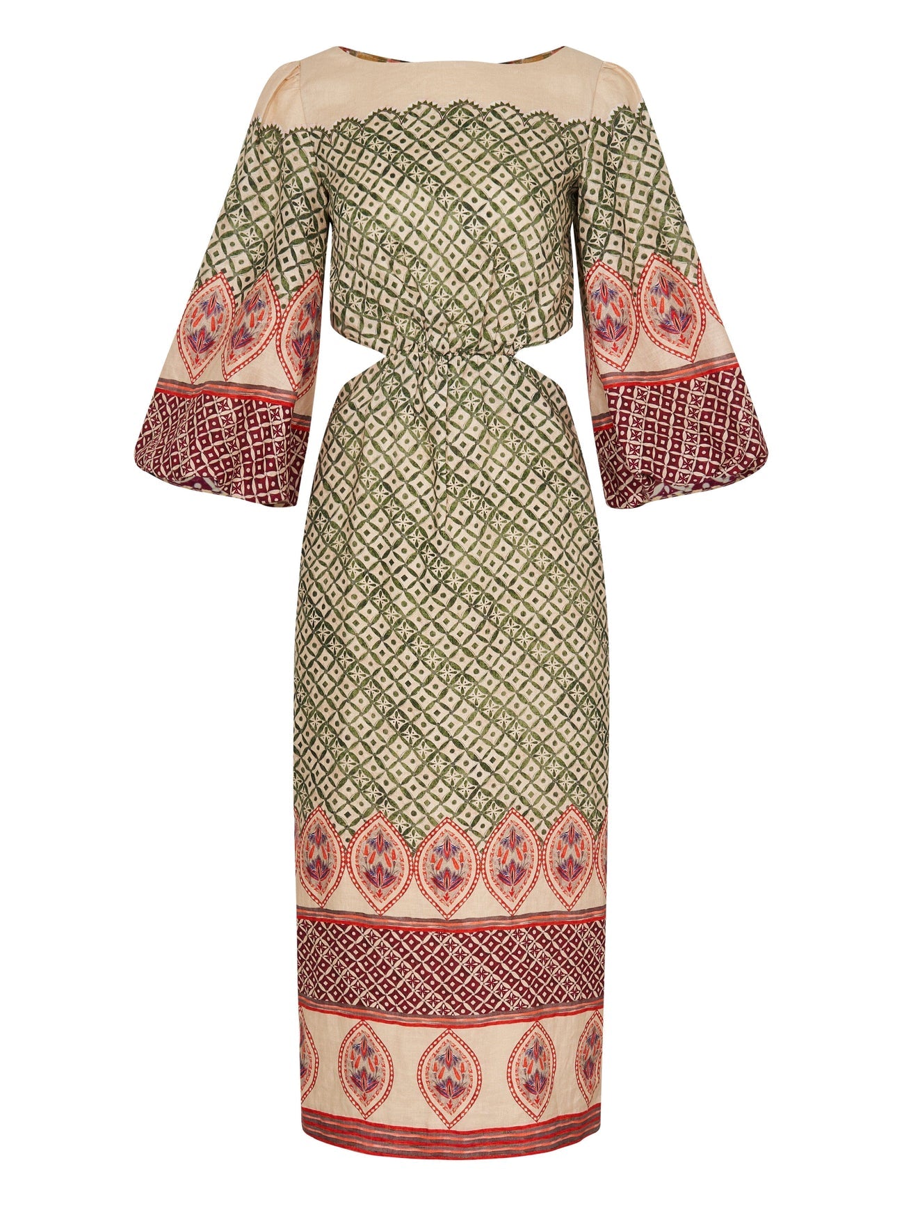 NEELAM DRESS MYRTLE LOTUS