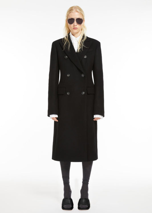 Ghia Cashmere Blend Classic Double Breasted Coat at MOYA - view 2