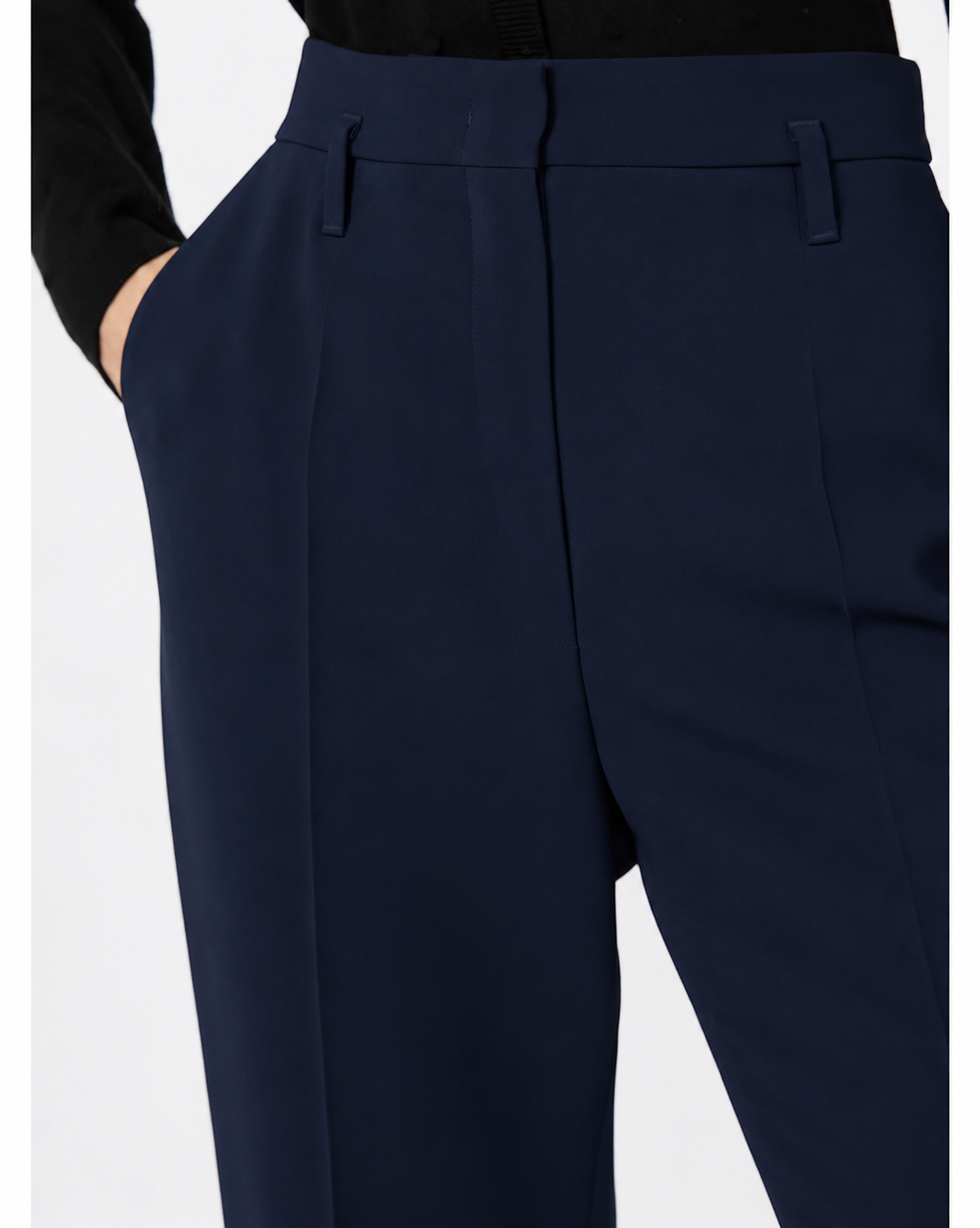 Alabama Pant In Navy by Max Mara - view 3