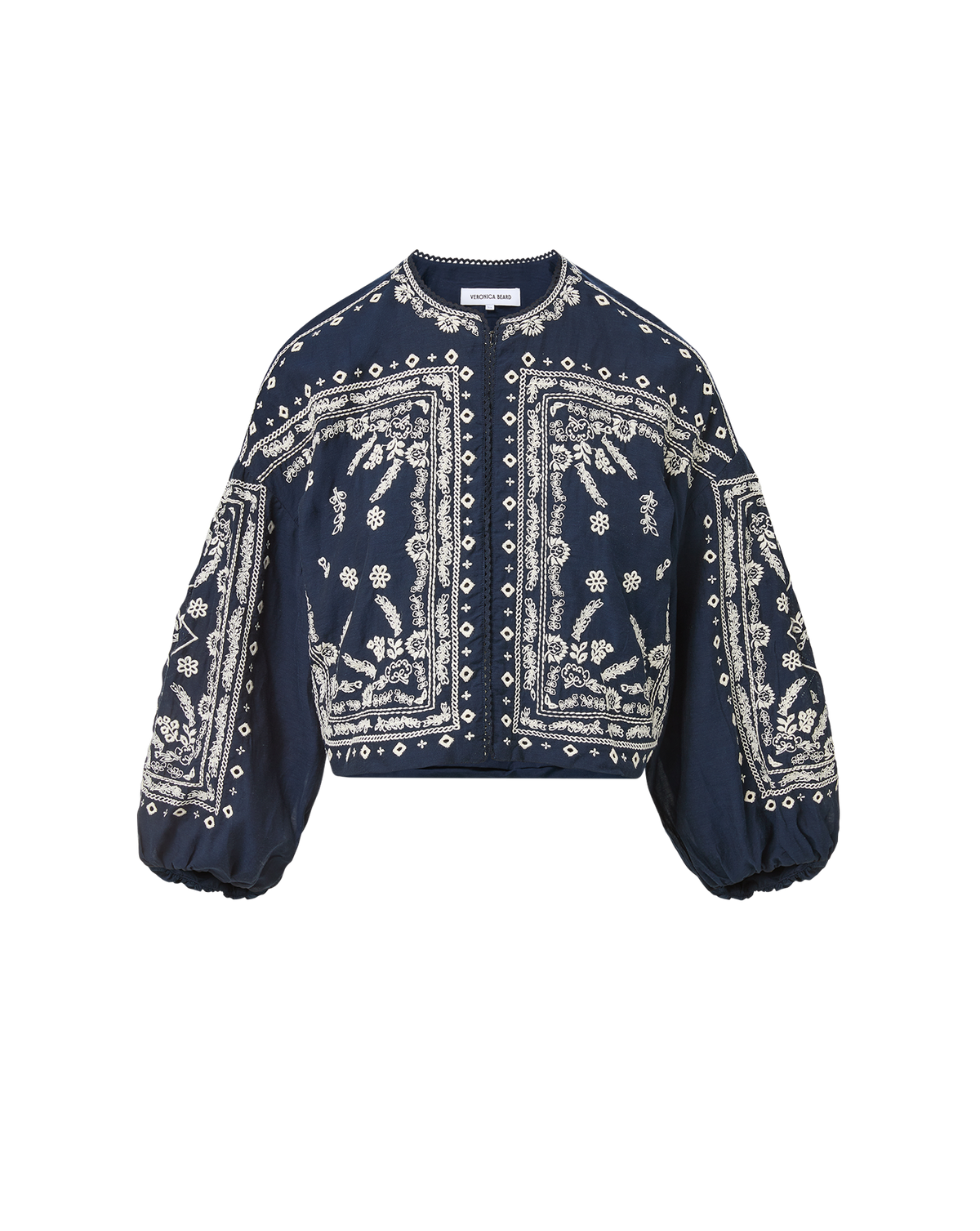 DRAKE BANDANA JACKET IN NAVY