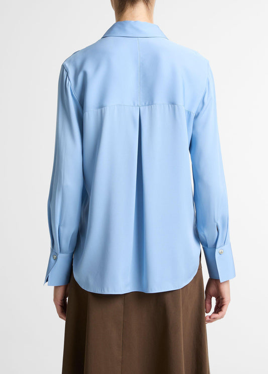 L/S BUTTON DOWN BLOUSE HYDRA
