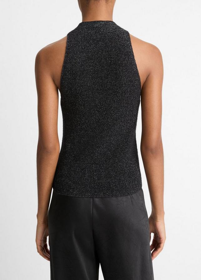 METALLIC MOCK NECK TANK