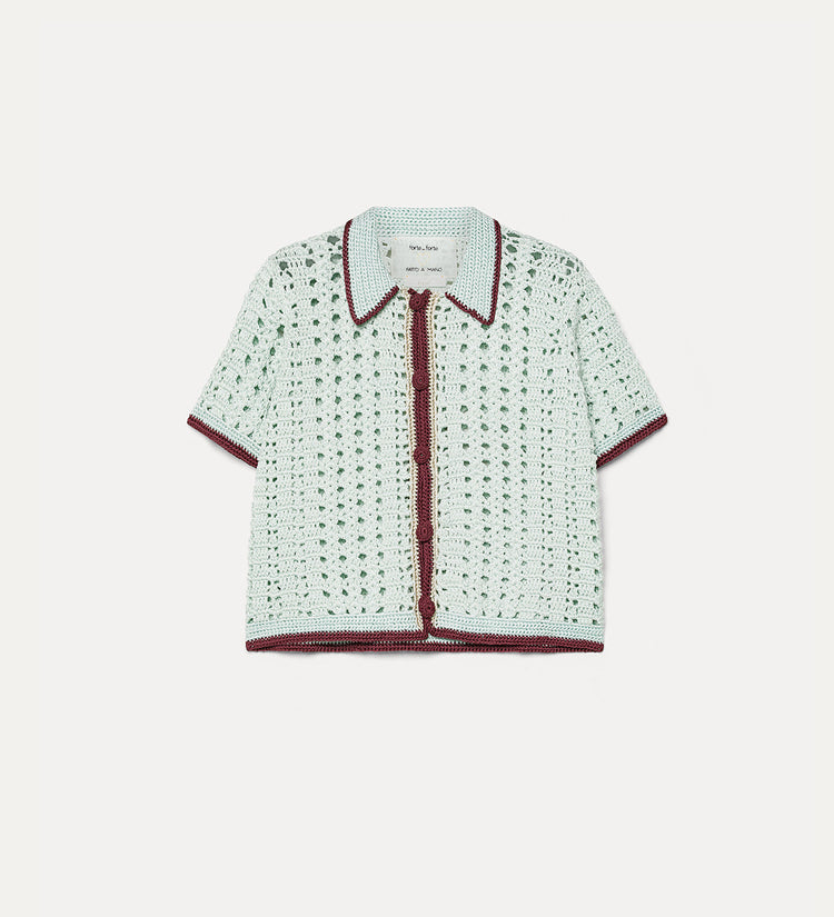 CABLE LUXE HANDMADE CROCHET CARDIGAN