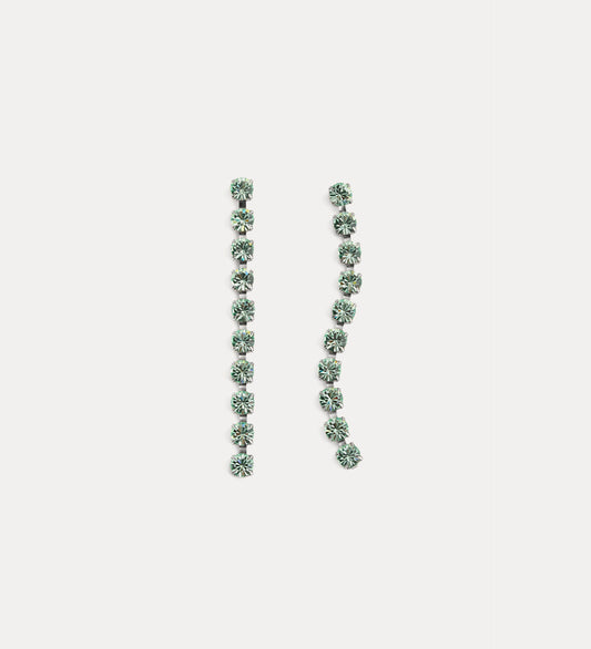 ALOE CRYSTAL PENDENT EARRINGS