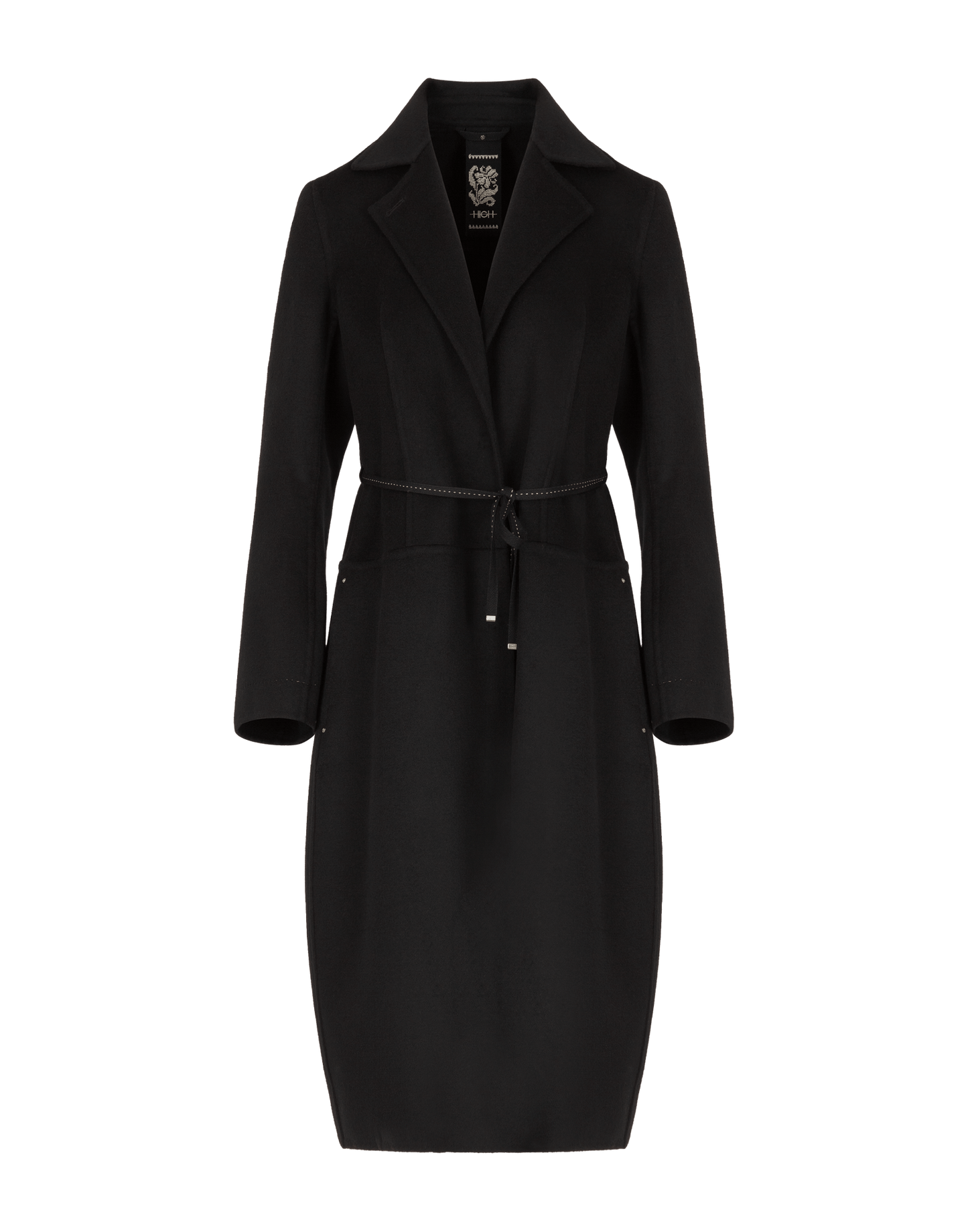 CONFIDENT BELTED 3/4 LENGTH COAT