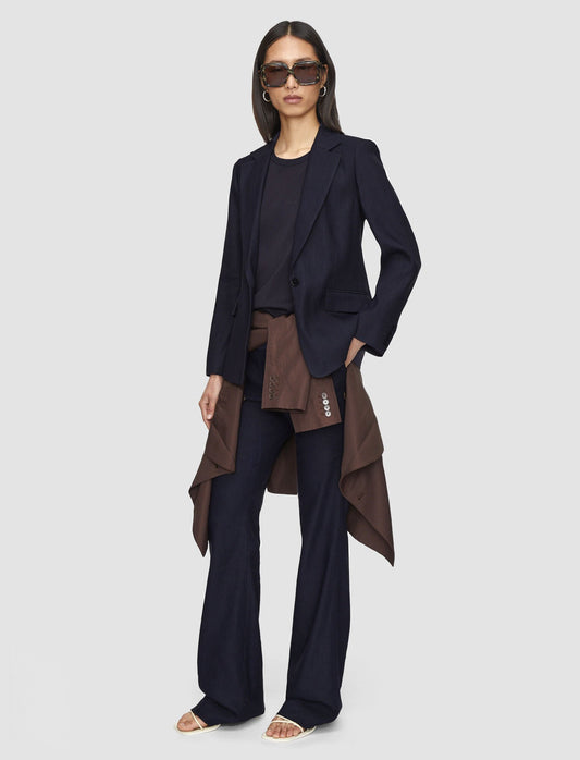 MARTY STRETCH LINEN BLAZER