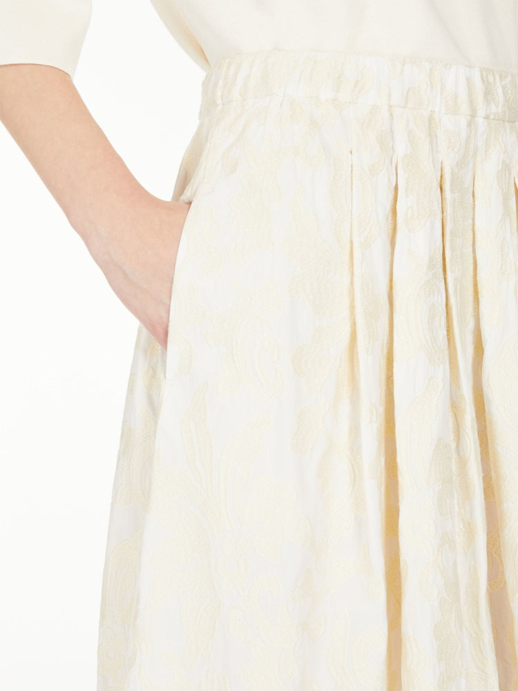 ANZIO FULL EMBROIDERED SKIRT